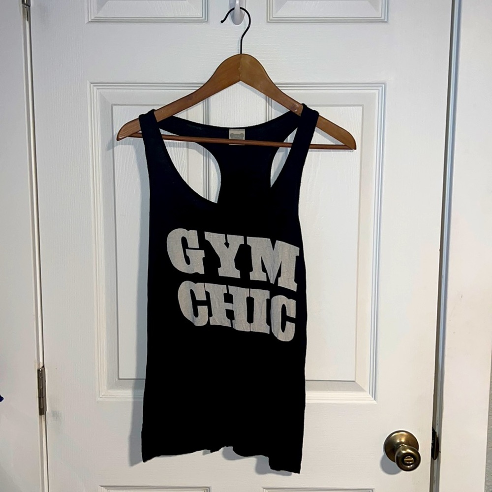 Color Bear Racer Back Gym Chic Tank Top